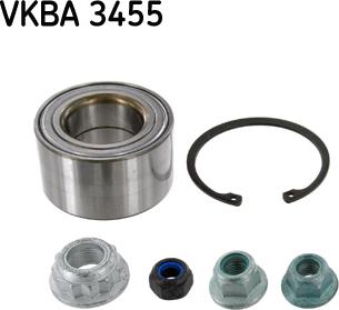 SKF VKBA 3455 - Комплект колесен лагер vvparts.bg