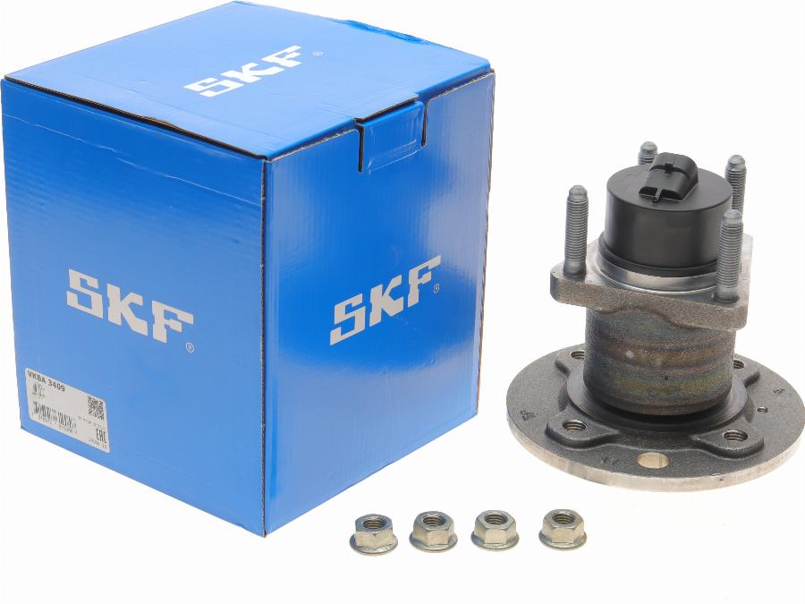 SKF VKBA 3409 - Главина на колелото vvparts.bg