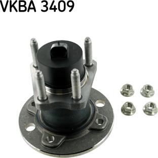 SKF VKBA 3409 - Главина на колелото vvparts.bg