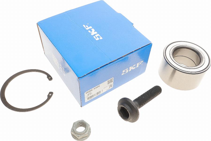 SKF VKBA 3406 - Комплект колесен лагер vvparts.bg