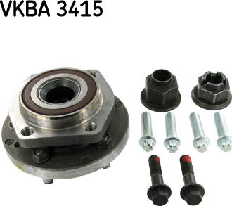 SKF VKBA 3415 - Комплект колесен лагер vvparts.bg