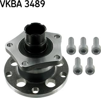 SKF VKBA 3489 - Комплект колесен лагер vvparts.bg