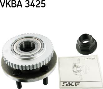 SKF VKBA 3425 - Комплект колесен лагер vvparts.bg