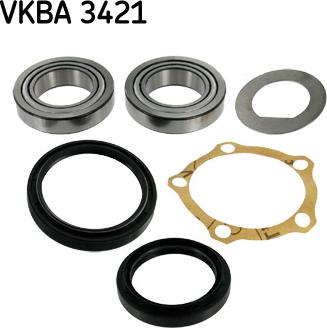 SKF VKBA 3421 - Комплект колесен лагер vvparts.bg