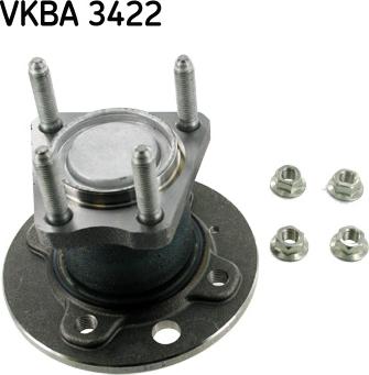 SKF VKBA 3422 - Главина на колелото vvparts.bg