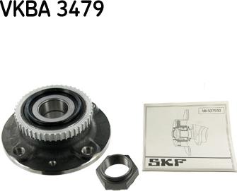 SKF VKBA 3479 - Комплект колесен лагер vvparts.bg