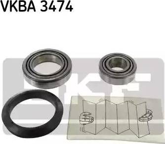 SKF VKBA 3474 - Комплект колесен лагер vvparts.bg