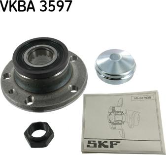 SKF VKBA 3597 - Комплект колесен лагер vvparts.bg