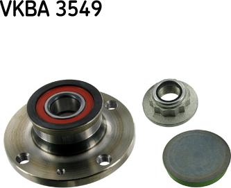 SKF VKBA 3549 - Комплект колесен лагер vvparts.bg