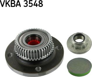 SKF VKBA 3548 - Комплект колесен лагер vvparts.bg