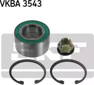 SKF VKBA 3543 - Комплект колесен лагер vvparts.bg