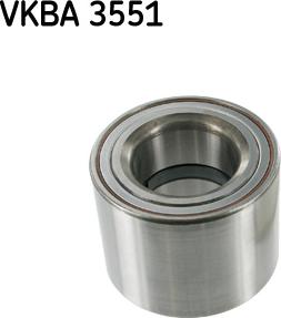 SKF VKBA 3551 - Комплект колесен лагер vvparts.bg