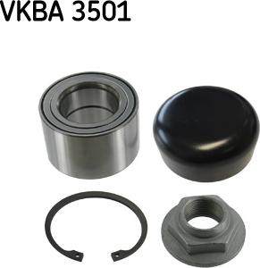 SKF VKBA 3501 - Комплект колесен лагер vvparts.bg