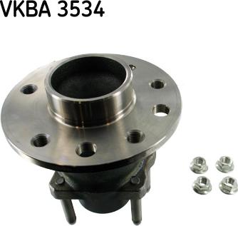 SKF VKBA 3534 - Главина на колелото vvparts.bg