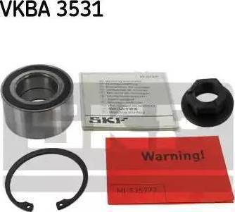 SKF VKBA 6856 - Комплект колесен лагер vvparts.bg