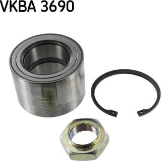 SKF VKBA 3690 - Комплект колесен лагер vvparts.bg