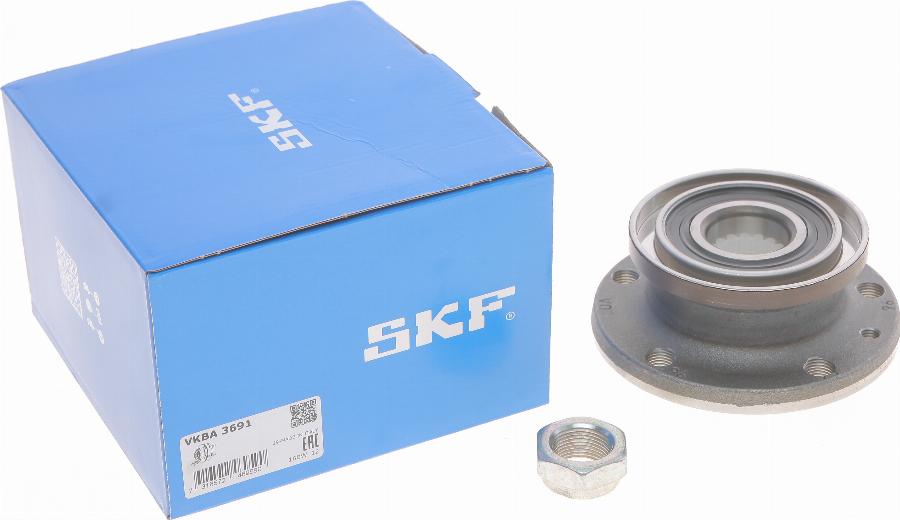 SKF VKBA 3691 - Комплект колесен лагер vvparts.bg