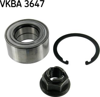 SKF VKBA 3647 - Комплект колесен лагер vvparts.bg