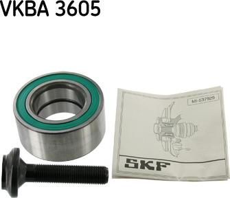 SKF VKBA 3605 - Комплект колесен лагер vvparts.bg