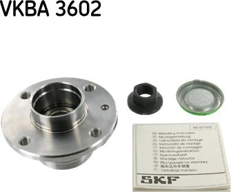 SKF VKBA 3602 - Комплект колесен лагер vvparts.bg