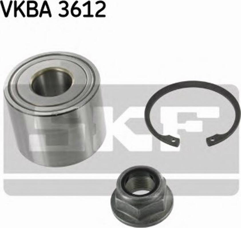 SKF VKBA 3612 - Комплект колесен лагер vvparts.bg