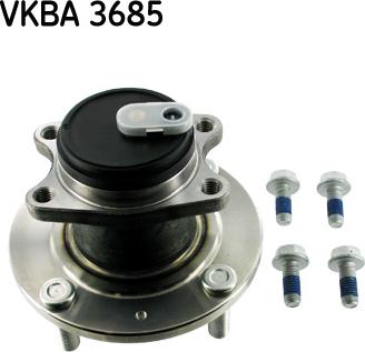 SKF VKBA 3685 - Комплект колесен лагер vvparts.bg