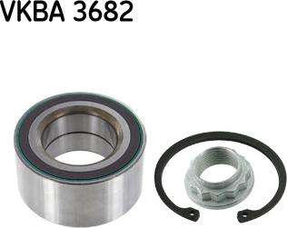 SKF VKBA 3682 - Комплект колесен лагер vvparts.bg