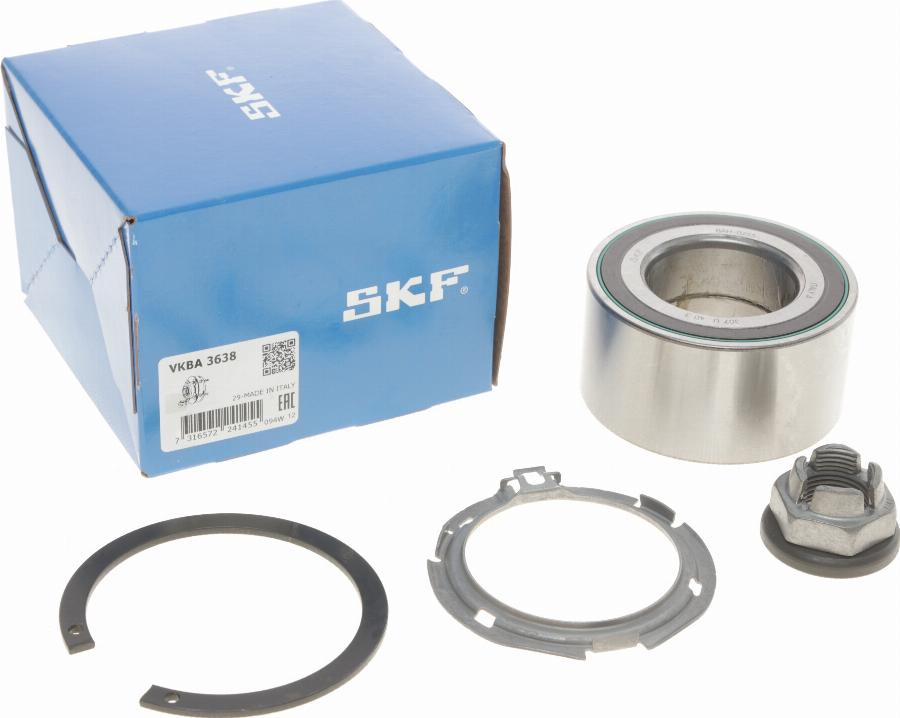 SKF VKBA 3638 - Комплект колесен лагер vvparts.bg