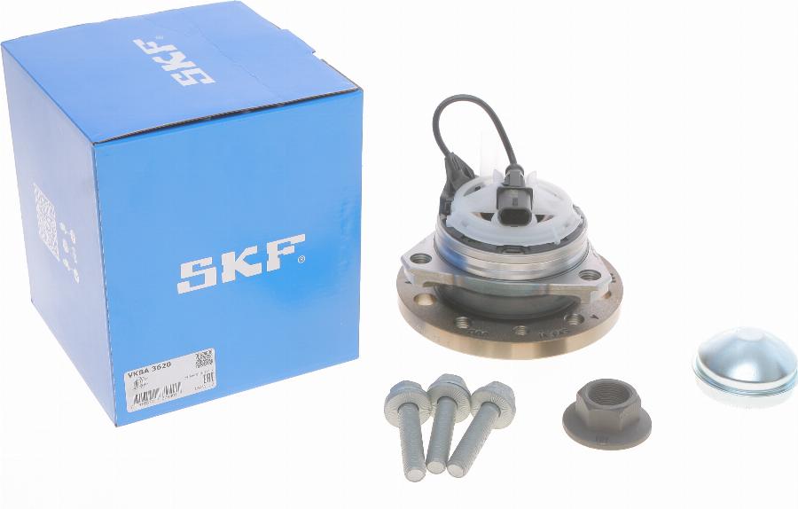 SKF VKBA 3620 - Комплект колесен лагер vvparts.bg