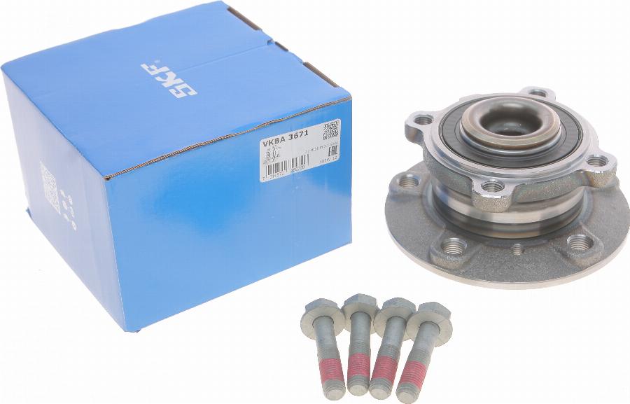 SKF VKBA 3671 - Комплект колесен лагер vvparts.bg