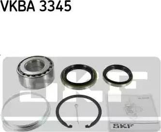 SKF VKBA 3345 - Комплект колесен лагер vvparts.bg