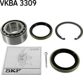 SKF VKBA 3309 - Комплект колесен лагер vvparts.bg