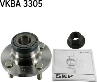 SKF VKBA 3305 - Комплект колесен лагер vvparts.bg