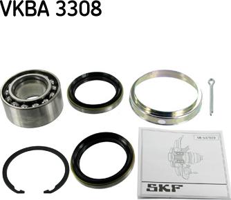 SKF VKBA 3308 - Комплект колесен лагер vvparts.bg