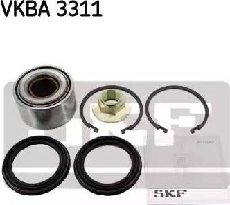 SKF VKBA 3311 - Комплект колесен лагер vvparts.bg