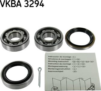 SKF VKBA 3294 - Комплект колесен лагер vvparts.bg