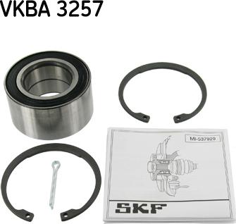 SKF VKBA 3257 - Комплект колесен лагер vvparts.bg