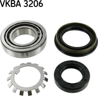 SKF VKBA 3206 - Комплект колесен лагер vvparts.bg