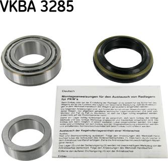 SKF VKBA 3285 - Комплект колесен лагер vvparts.bg