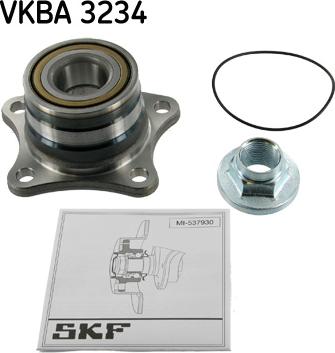 SKF VKBA 3234 - Комплект колесен лагер vvparts.bg