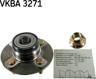 SKF VKBA 3271 - Главина на колелото vvparts.bg