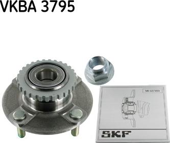 SKF VKBA 3795 - Главина на колелото vvparts.bg