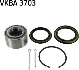 SKF VKBA 3703 - Комплект колесен лагер vvparts.bg