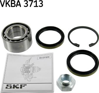 SKF VKBA 3713 - Комплект колесен лагер vvparts.bg