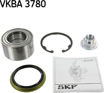 SKF VKBA 3780 - Комплект колесен лагер vvparts.bg