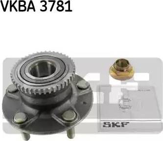 SKF VKBA 3781 - Главина на колелото vvparts.bg