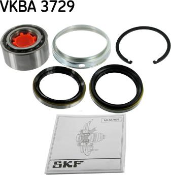 SKF VKBA 3729 - Комплект колесен лагер vvparts.bg