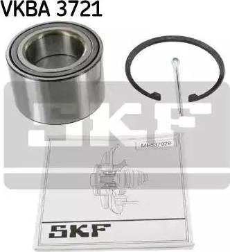 SKF VKBA 3721 - Комплект колесен лагер vvparts.bg