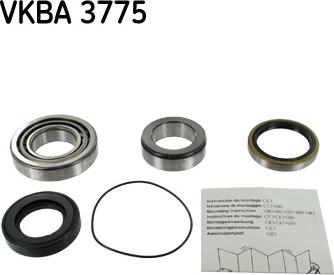 SKF VKBA 3775 - Комплект колесен лагер vvparts.bg