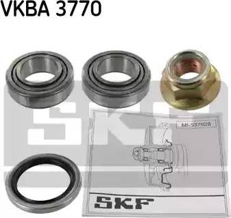 SKF VKBA 3770 - Комплект колесен лагер vvparts.bg